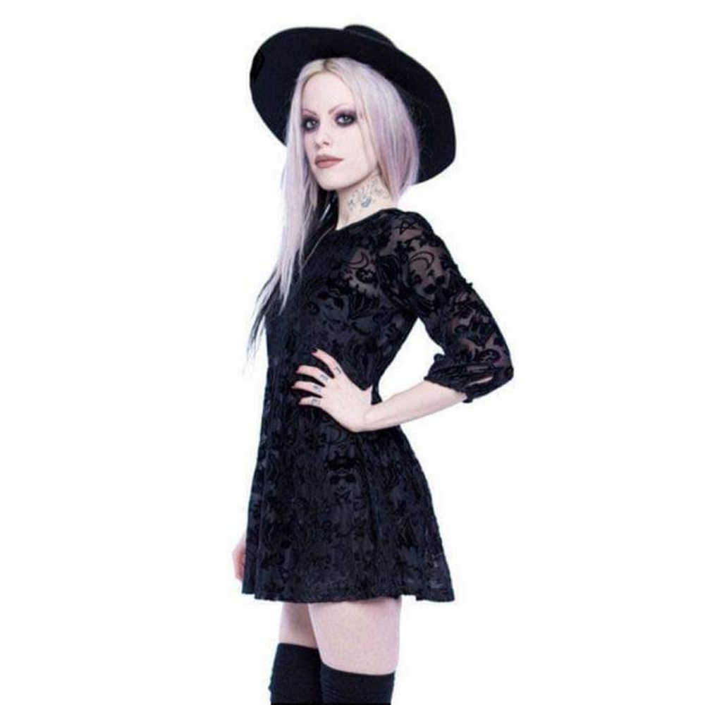 NEW WITH TAG Iron fist Ash Costello "Bat royalty" dress